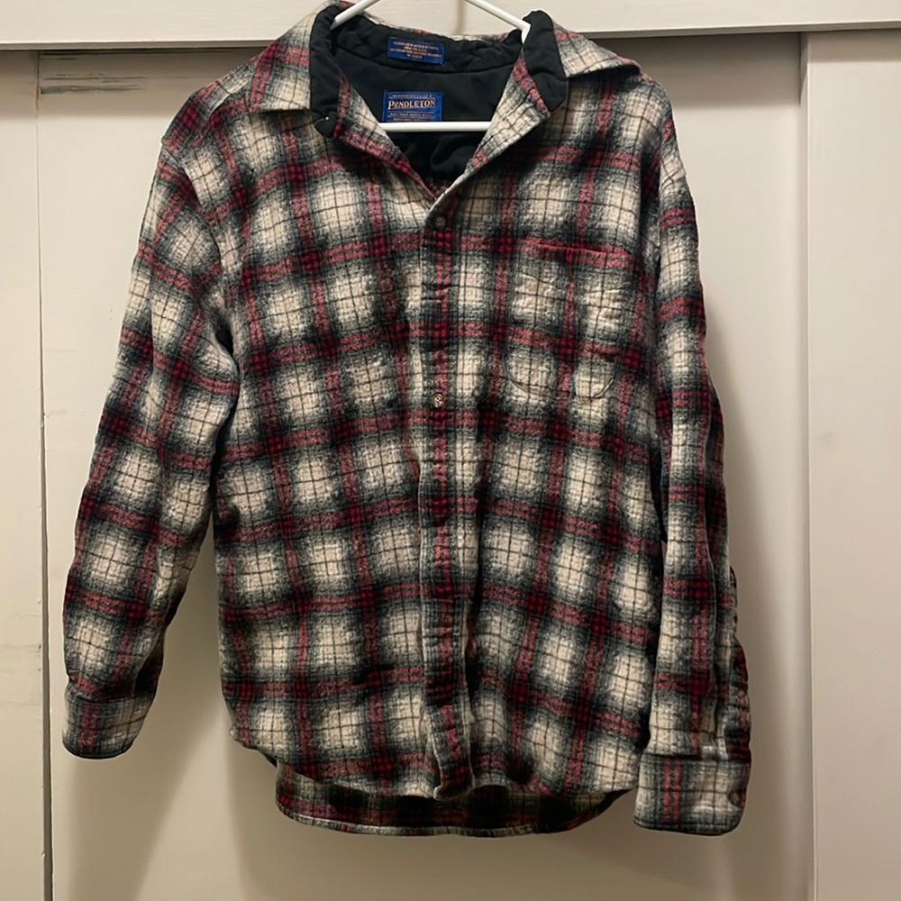 Pendleton Men’s Long Sleeve Wool Shirt - L